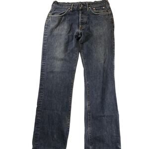 Vintage Evisu Denim Straight Jeans 90s
Y2K Men Size 34 Blue #Y2K